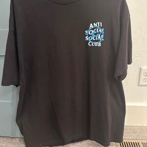 Anti Social Club Blue Lightening Tee
